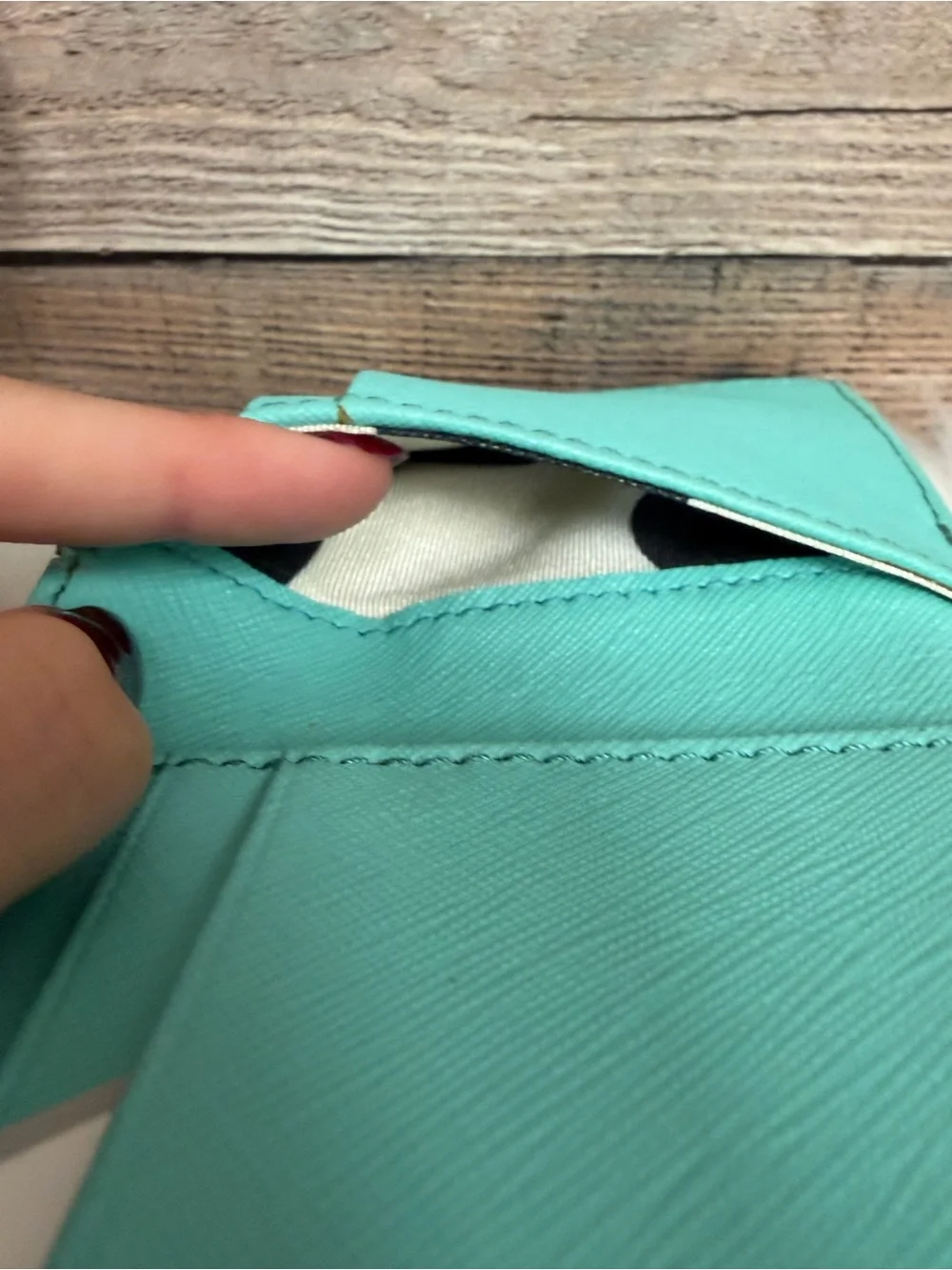 kate spade compact saffiano